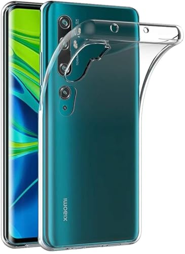 MaiJin Hülle für Xiaomi Mi Note 10 / Mi Note10 Pro/Mi CC9 Pro (6,47 Zoll) Crystal Clear Durchsichtige Backcover Handyhülle TPU Hülle