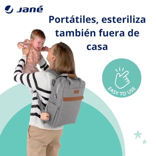 Jané Bolsas Esterilizadoras Microondas, Reutilizables, 5 unidades, Esteriliza por Vapor en 3 Minutos - imagen 5