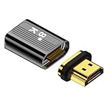 AreMe 8K HDMI Magnetic Extension Adapter, 19Pins HDMI 2.1 Male to Female Extender Connector, Space Grey