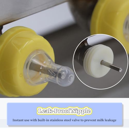 Alimentador automático de leche con simulación de voz de siembra y protección antiquemaduras 6