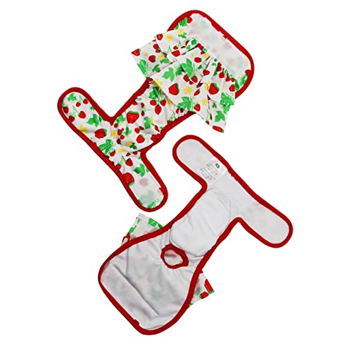 Couches pour chiennes absorbantes et réutilisables pour chiots - 6
