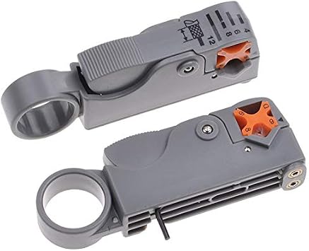 Dong Yong 10 pcs MT-2019B Multi-Functional Universal coaxial Stripping Wire Tool for RG65C2V, RG583C2V, RG59/624C2V, RG174HT-332D 5 pcs