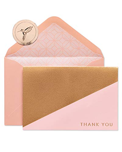 Papyrus Boxed Thank You Cards with Envelopes, Geometric (14-Count) (5740582)