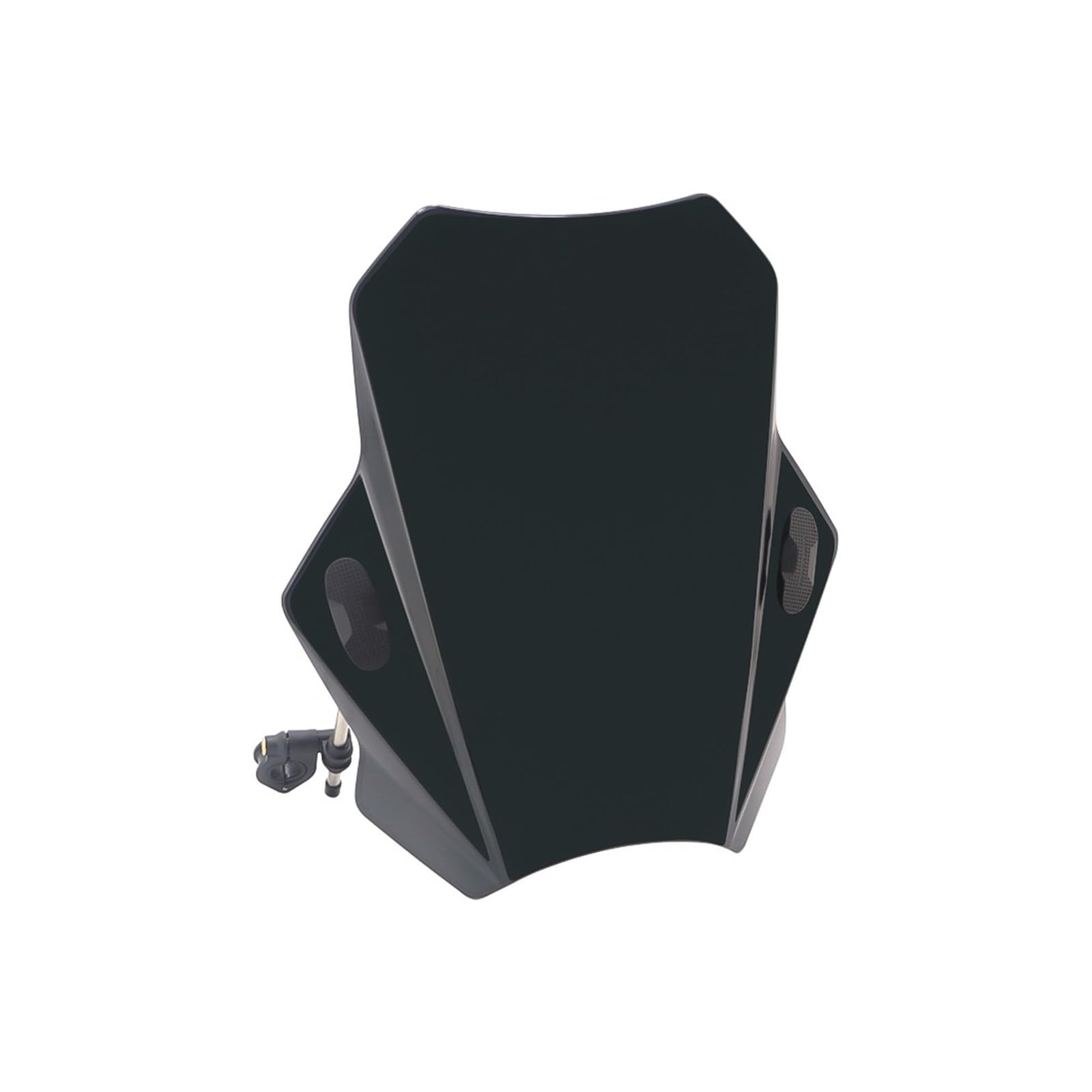 Support déflecteur d'écran de moto universel noir résistant