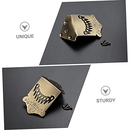 Queue arquée pour mandoline cordes au motif plumes raffiné
