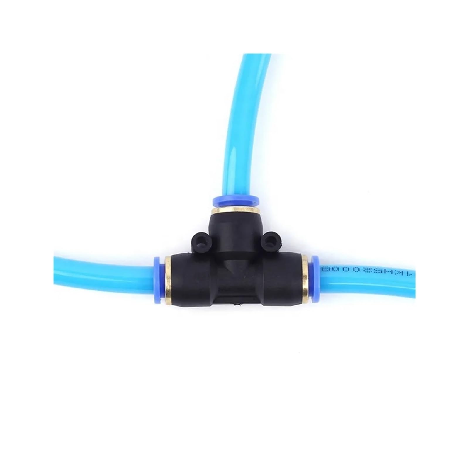 Raccordo for tubo pneumatico a forma di Y da 5 mm a 3 vie(Blue PPF(10PCS),10mm)