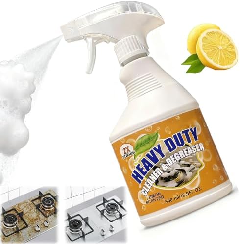 500ML Powerful Kitchen Cleaning Solution,heavy oil cleaner, Multi...