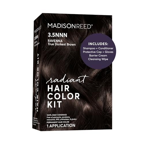 Madison Reed Radiant Hair Color Kit - 3.5NNN Darkest Brown-Black