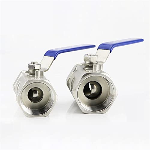 Válvula de interruptor de agua con rosca interna de 3/4" en acero inoxidable 4