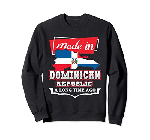 Dominican Republic Long Ago - Country Flag - DR Native Sudadera
