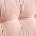 DormCo Rainha - Plush Tufted College Headboard - Sunday Pink