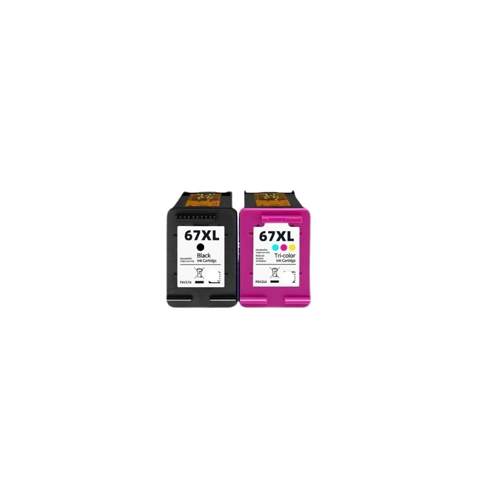 Cartuchos De Tinta 67XL, Compatibles con HP