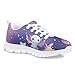 Fonplted Cute Axolotl Girls Gym Shoes Size 2 Purple Galaxy Running Shoes for Kids Fashion Casual Sneakers Non Slip Cool Dance Shoes Lace-Up Toldder Flexible Shoes