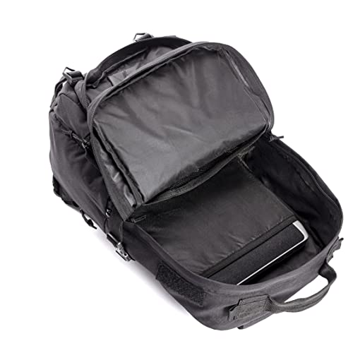 Tripole Captain 25 Litres Tactical Laptop Backpack with MOLLE Webbing and Carabiner – Travel, Outdoor & Daily Use