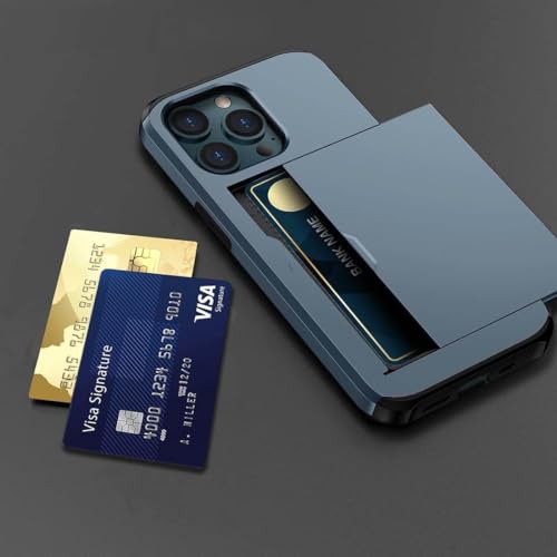 Capa Carteira com Porta Cartão Embutido para guardar Cartões de Crédito Para o iPhone 14 Pro (Tela 6