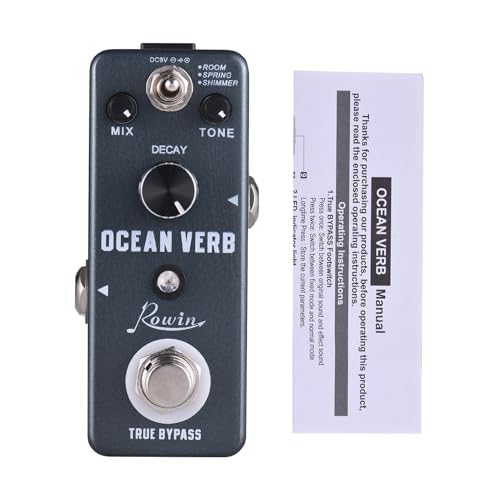 Amazon | Vroomoto ギターリバーブエフェクター Ocean Verb Room