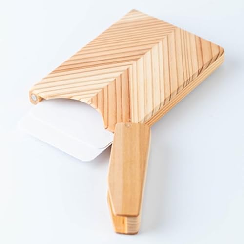 津山木工芸品事業協同組合(もくもくハウス) 3種の樹木名刺入れ (6.8×10.5×1.8cm) 名刺入れ カードケース ビジネス 木製 マグネット式[津山木工芸品事業協同組合]tm385