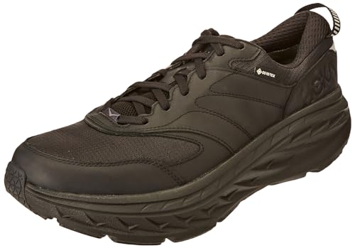 HOKA ONE ONE Bondi L GTX, Scarpe da Escursionismo Unisex-Adulto, Black/Black, 38 2/3 EU