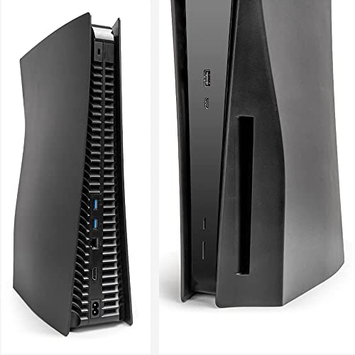 Taoying PS5 Carcasa Console Carcasa Rígida Placa ABS Anti Rayas a Prueba de Polvo Carcasa Placa , para Playstation 5 Console Disc Edition