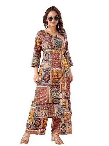 Image of Kurti with Plazo Set for Women