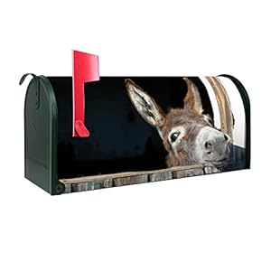 Banjado BKUSG1 Amerikanischer Briefkasten Esel Design