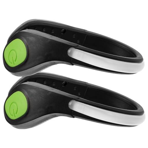 Homoyoyo 1pair Jogging Shoe Clip Light Led Running Light for Night Safety Easy to Install Shoe Clip Lamp for Walking and Jogging Portable and Lightweight for Men and Women