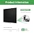 STICKGOO Black Drop Ceiling Tiles 2ft x 2ft, Waterproof PVC Ceiling Panels, Fire Resistant and Washable Smooth Ceilings Decor Coverings 24 x 24in - 12 Pack Cover 48 Sq. Ft
