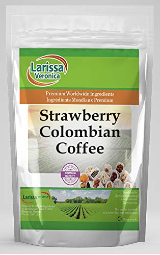 Strawberry Colombian Coffee en grano 8 oz miniatura 1
