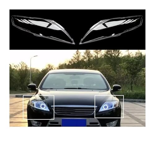 Lentille d'origine pour phare Ford Mondeo 2009 en polycarbonate cristal durable