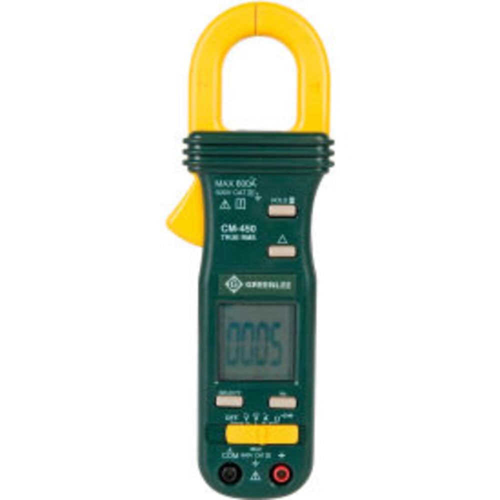 Greenlee CM-450 Clamp Meter - True RMS -1 Greenlee CM-450 Clamp Meter - True RMS -1