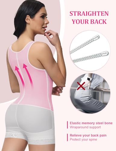 Image of SHAPSHE Waist Trainer for Women, Tummy Control Sports Girdle, Workout Body Shaper with Adjustable Shoulder Strap