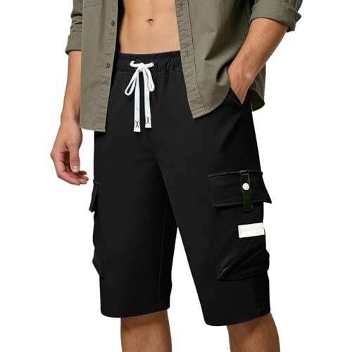 Short cargo pour homme avec plusieurs poches pour résoudre le manque de rangement