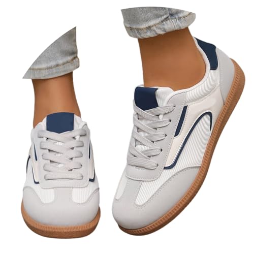 Deportivas Sin Cordones Mujer Informales Mujer Malla Zapatillas Confort Outdoor Fitness con Soporte de Arco Zapatillas de Lona Bajas Zapatos sin Cordones para Caminar para Correr Trabajar Andar