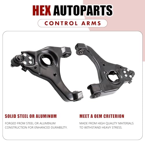 Front Lower Control Arm Ball Joint Kit 2pcs replacement for Chevy Silverado GMC Sierra 1500 2WD 1999-2007 - Thumbnail 4