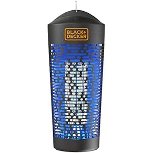BLACK+DECKER Bug Zapper Mosquito Killer Indoor and Outdoor Fly Zapper Half Acre Coverage