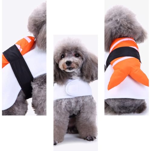 FRCOLOR Lustiges Hund Sushi Kostüm Halloween Haustier Cosplay Outfit Lustige Hundekostüme Hunde Halloween- Für Party Fotoshooting
