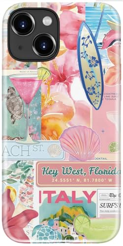 Coque iPhone 15 Plus antichoc double couche silicone souple rigide et fleurie