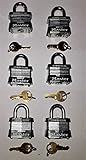 maquina key master machine El candado de calidad comercial cuenta con una protección superior contra perforaciones y rezas.