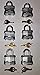 Master Lock 3KA Padlock, Keyed Alike - Key 3252 - 6 Pack