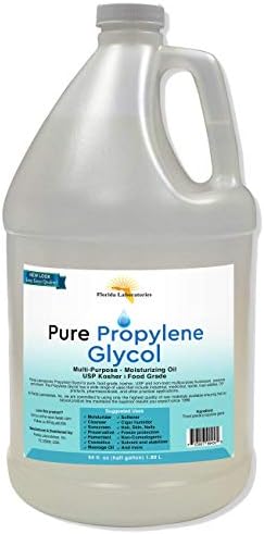 Half Gallon (64 oz) Propylene Glycol USP PG Kosher 99.9% Pure Food Grade