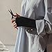 STAHAD 4pcs Cut Resistant Arm Protection Sleeves Lightweight Breathable Forearm Covers for Work Safety and Tool Use High-Performance Polyethylene Level Slash Resistant Guards for Men and