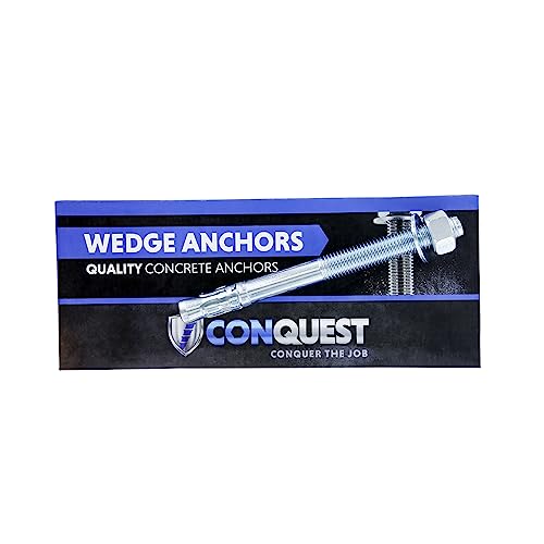 Conquest Fasteners CWA34-812Z Conquest 3/4 Inch X 8-1/2 Inch Zinc Plated Wedge Anchors thumb #6