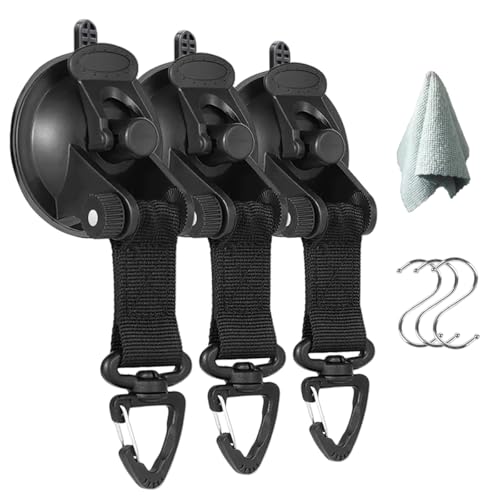 roseddy 吸盤 フック 強力 吸盤 直径7cm 耐荷重 15kg 3個 ホームキャンプでもアウトドアでも繰り返し使用できます