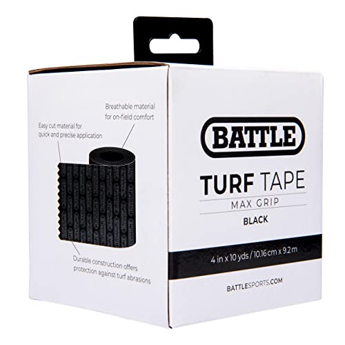 Battle Sports Turf Tape For Arms, Extra Wide Football Turf Tape, Athletic Tape, Waterproof Sports Tape, Ultra Sticky Kinesio Tape #TOP1