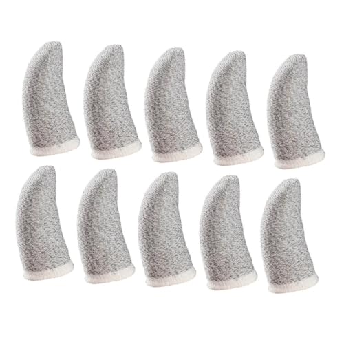 Didiseaon 10 Pack Anti-Friction Guards Touchscreen Waterproof Thumb Protection Cut Resistant Comfortable Game Supplies