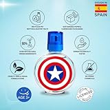 Captain America - Agua de colonia para niños (30 ml)