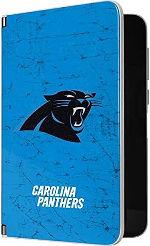 Skinit Tablet Decal Skin Compatible with Surface Duo - Officially Licensed NFL Carolina Panthers Distressed Alternate Design