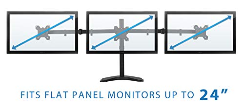 Support pour écran triple vesa pour libérer de l'espace sur votre bureau - 5