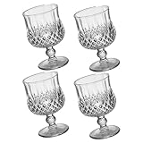 Verre à pied : ce verre est idéal pour contenir des cocktails, du vin rouge, du brandy et bien d'autres boissons