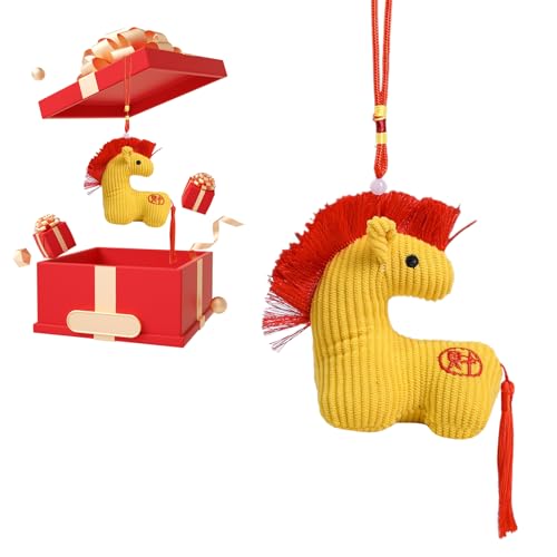 Zunishaone Peluche Caball,Adornos De Hogar Lindas Y Dulces Para Año Nuevo | Juguete Caballo Mascota Adorno de Año Nuevo Lunar | para Fiesta de Primavera Vacaciones Oficina Tienda Restaurante Zunishaone Peluche Caball,Adornos De Hogar Lindas Y Dulces Para Año Nuevo | Juguete Caballo Mascota Adorno de Año Nuevo Lunar | para Fiesta de Primavera Vacaciones Oficina Tienda Restaurante